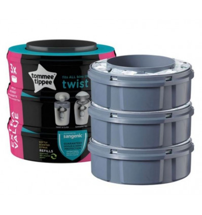 SANGENIC TWIST CASSETTE 3 PACK 23