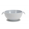 BOWL SILICONE GREY WITH SUCTION PAD 231