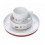 DISH SET PORC/SILI GARD EXPL SNAIL 25