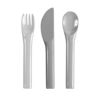 MELAMINE CUTLERY ELEPHANT GREY 21