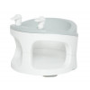 BADRING UNI SKY GREEN/WIT 25