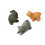 DAVID TOYS 3-PACK GRN MULTI MIX 202