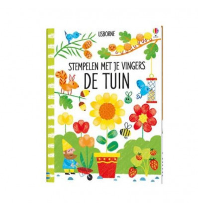 STEMPELEN MET JE VINGERS DE TUIN 23