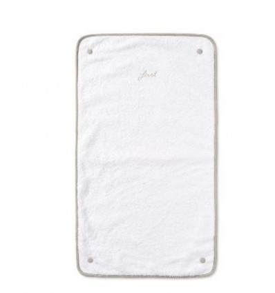 CHANG PAD+TOWEL ALIXIS ETHN.WHTE 24