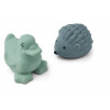 HENRIK BATH TOYS 2P PEPPERMINT/BLUE 21