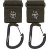 CAS STROL HOOKS+CARABIN 2P OLIVE 25