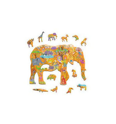 LUDATTICA WOODY PUZZLE SAVANNE 3+ 21