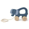 WOODEN PULL ALONG TOY MRS. ELEPHANT 024
