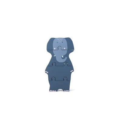 WOODEN BODY PUZZLE MRS. ELEPHANT 232