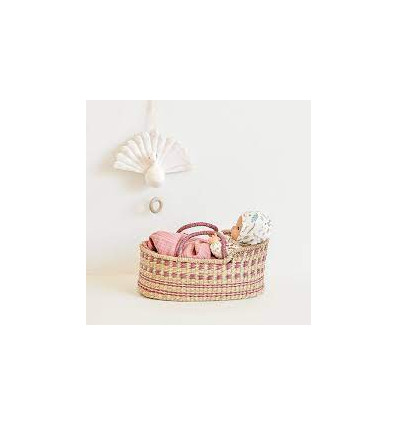 DOLLS MOSES BASKET BERRY 21