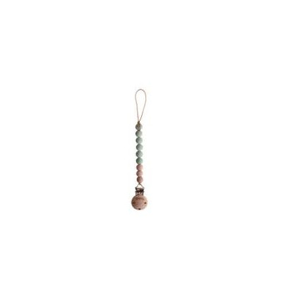 EVA PACIFIER CLIP CLOUDY MAUVE 25