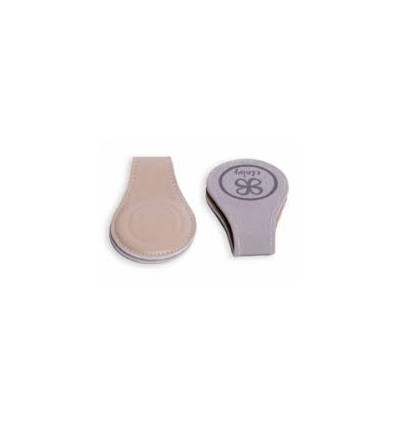 LEATHER CLIPS BEIGE BEIGE/GREY 24