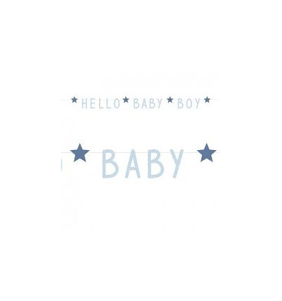 LETTERSLINGER HELLO BABY BOY STARS 22