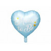 FOIL BALLOON MOM TO BE 35CM BLUE BLUE 22