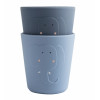 SILICONE CUP 2-P MRS. ELEPHANT BLUE 231