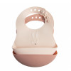 SILICONE BIB 2-PACK MRS. RABBIT ROSE 25