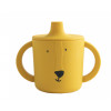 SILICONE SIPPY CUP MR. LION YELLOW 25