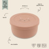 SILICONE SNACK POT WITH LID-MRS CAT 25