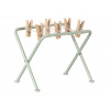 MINIATURE DRYING RACK W. PEGS 23