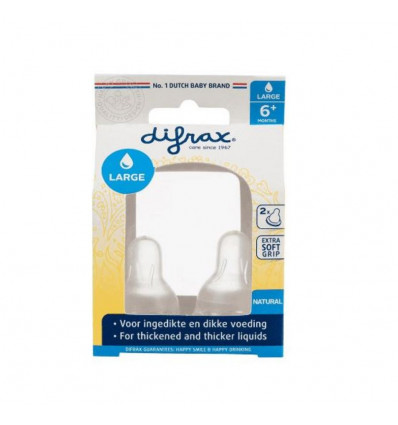 FLESSENSPEEN NATURAL LARGE 2P 24