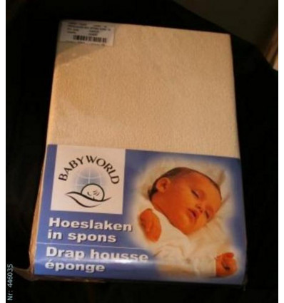 HOESLAKEN BED SPONS ECRU 70X140 BABY WOR