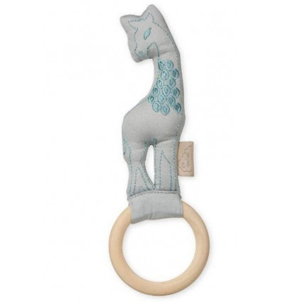 GIRAFFE RATTLE DARK GREEN OCS 6