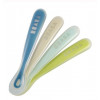 LOT 4 CUILLERE 1ER REPAS SIL RAINBOW 25