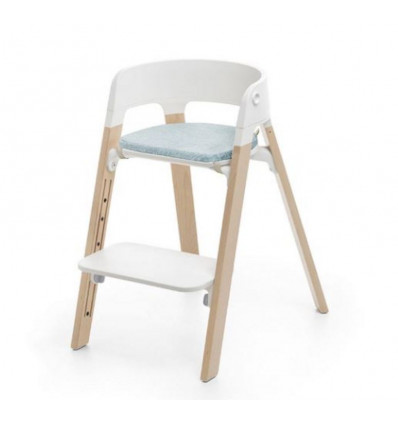 STOKKE STEPS CHAIR CUSH. JADE TWILL 24