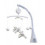 OSCAR MUSICAL MOBILE 3 BEARS WHI/GREY 8