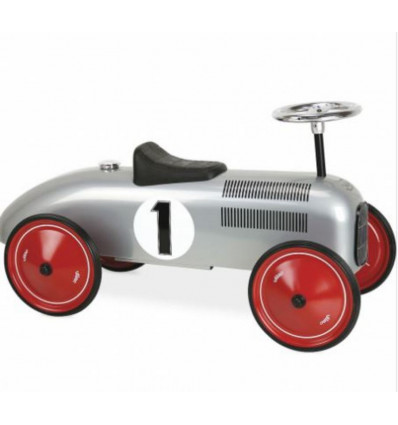 GRIJZE VINTAGE LOOPWAGEN 8