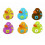 WATERSPUITERS EENDJES BLOEMEN 6 ST 21