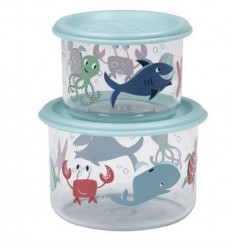 GOOD LUNCH SNACK 2 CONTAINERS OCEAN 21