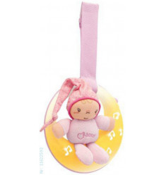 VEILLEUSE MUSICALE PETITE LUNE ROSE 22