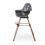 EVOLU ONE.80 CHAISE NAT/ANTHR+ARCEAU 211