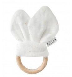 TEETHER RABBIT GOLD BLOSSOM 203