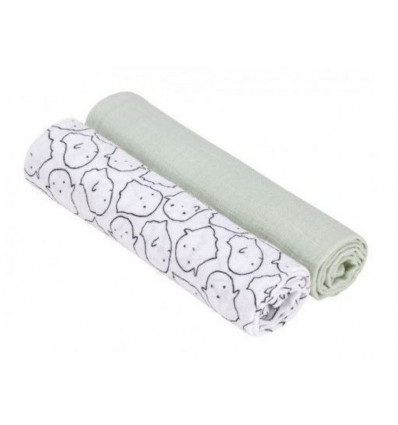 SWADDLE & BURP BLANKET XL LITTLE 201