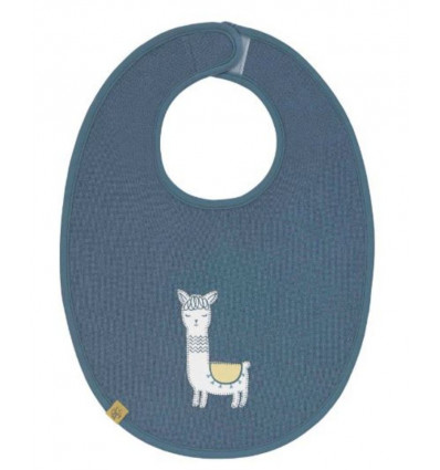 MEDIUM BIB GLAMA LAMA BLUE 201
