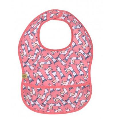 LONG SLEEVE BIB GLAMA LAMA CORAL 201