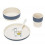 DISH GLAMA LAMA BLUE PLATE BOWL MUG 201