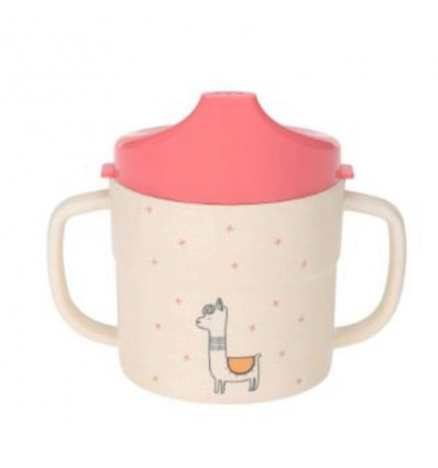 SIPPY CUP GLAMA LAMA CORAL 201