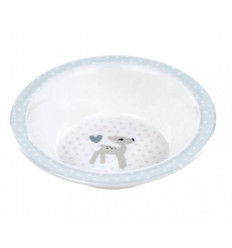 BOWL MELAMINE/SIL LELA LIGHT BLUE 201