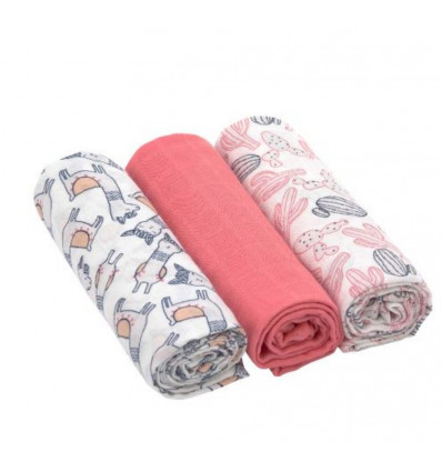 HEAVENLY SOFT SWADDLE L GLAMA LAMA 201