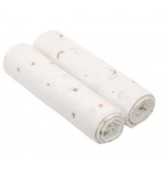 HEAVENLY SOFT SWADDLE XL STARS & 201