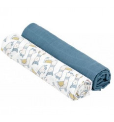 HEAVENLY SOFT SWADDLE XL GLAMA LAMA 201