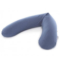 COUSSIN HOUSSE EN JERSEY MELANGE NAVY 8