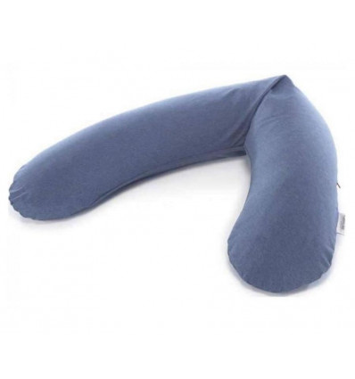 COUSSIN HOUSSE EN JERSEY MELANGE NAVY 8