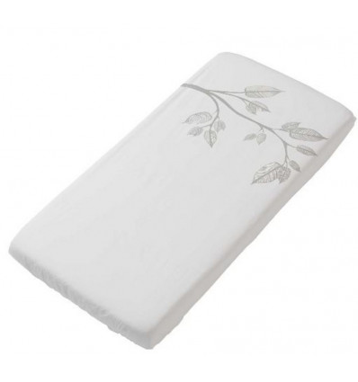WITLOF FOR KIDS FITTED SHEET BELEAF