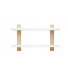 ETAGERE LISA BLANC/NATUREL 23