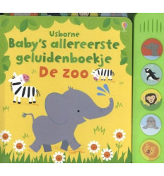 BABY'S EERSTE GELUIDENBOEK DIERENTUIN 23