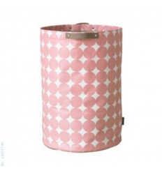 GRAND PANIER CILINDRE DOTS PETAL 2